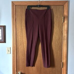 Nine West Burgundy Jeggings L